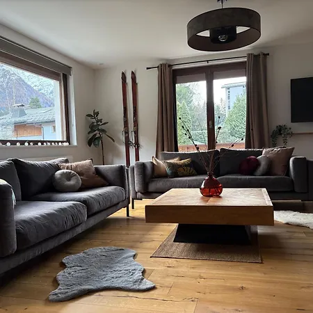 Chalet Sauna Bain Nordique Cinéma Vue Montange Chamonix Mont Blanc