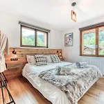Sauna Bain Nordique Cinema Vue Montange Chamonix